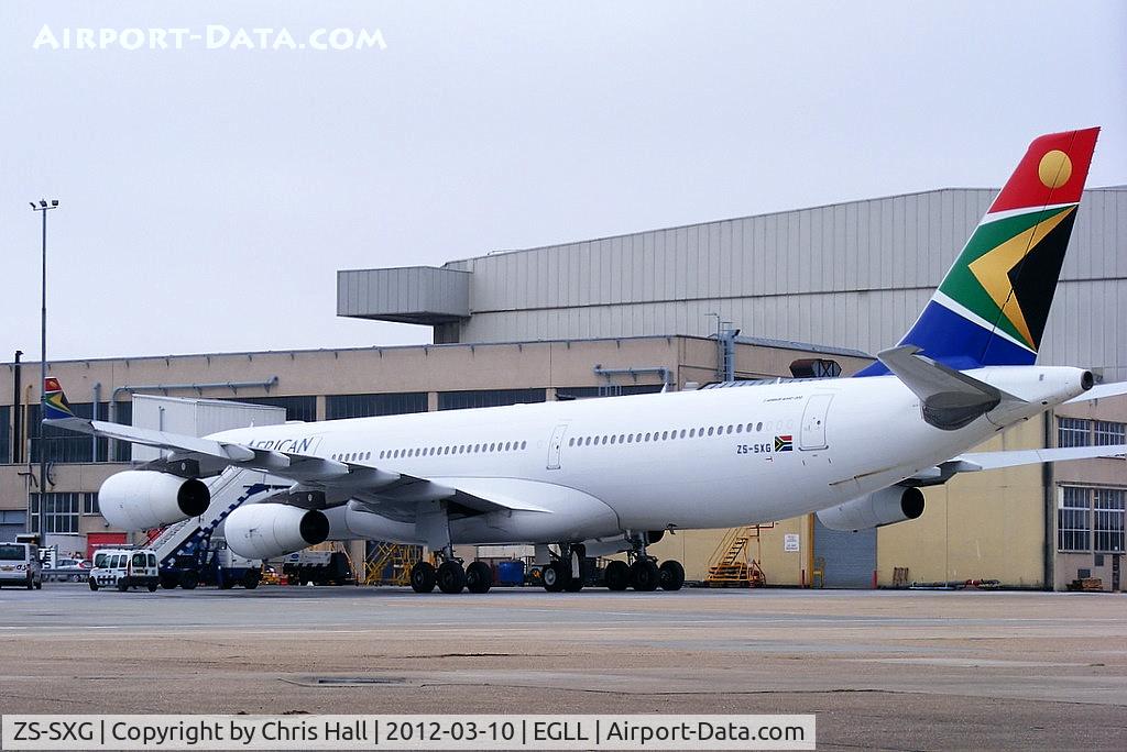 ZS-SXG, 2000 Airbus A340-313X C/N 378, South African Airways