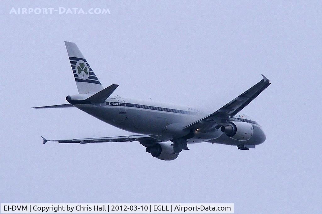 EI-DVM, 2011 Airbus A320-214 C/N 4634, Aer Lingus