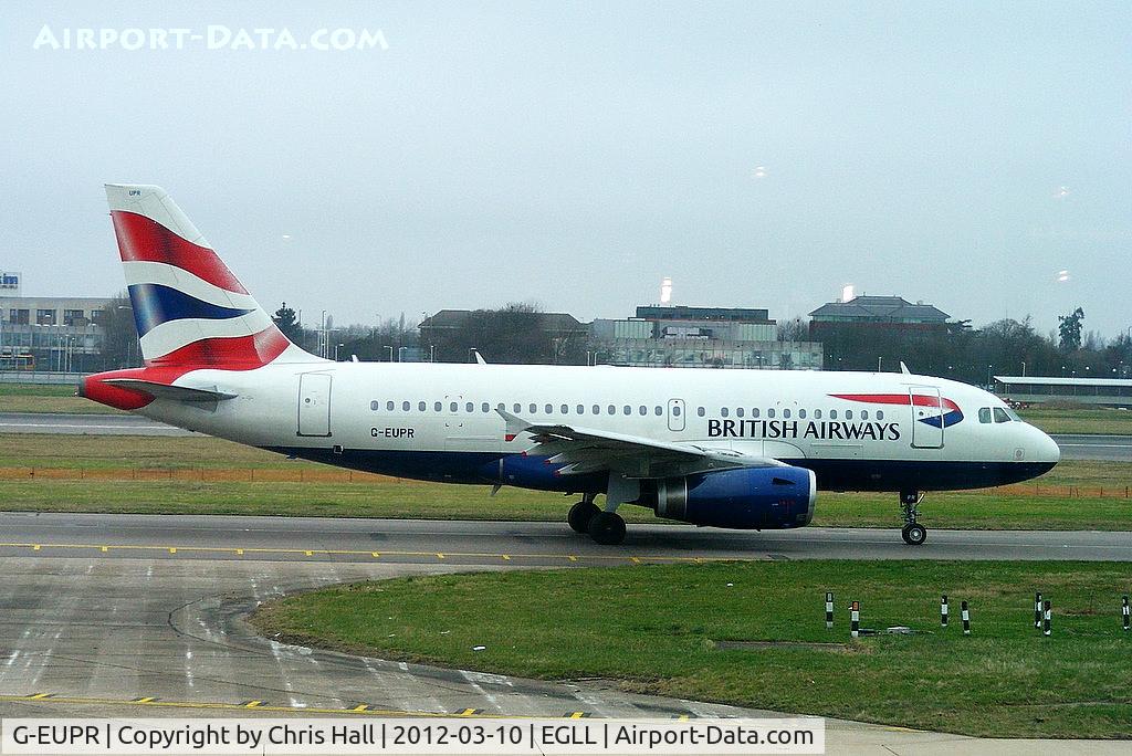 G-EUPR, 2000 Airbus A319-131 C/N 1329, British Airways