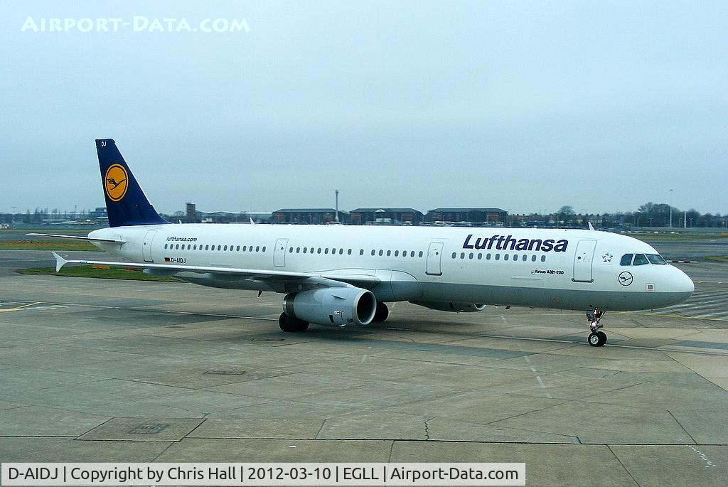 D-AIDJ, 2011 Airbus A321-231 C/N 4792, Lufthansa