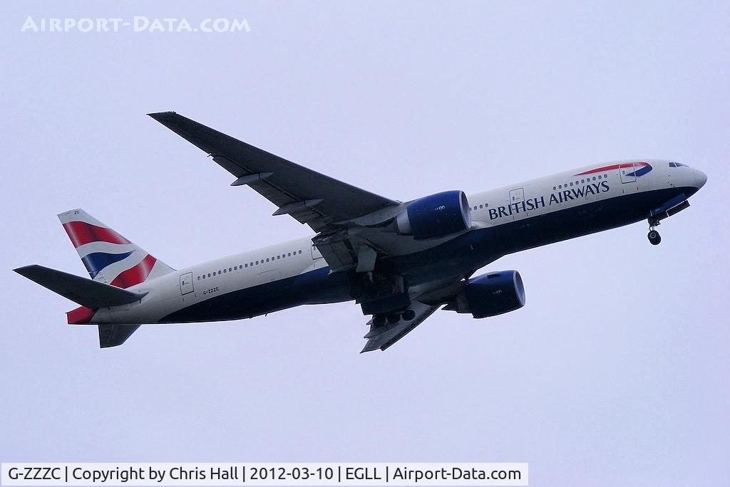 G-ZZZC, 1995 Boeing 777-236 C/N 27107, British Airways