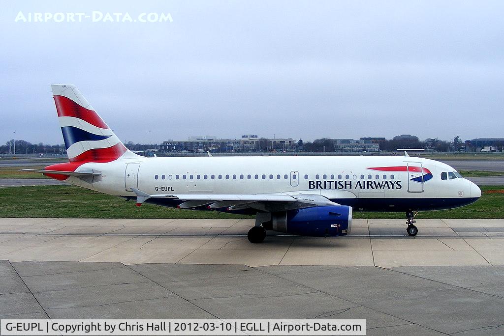 G-EUPL, 2000 Airbus A319-131 C/N 1239, British Airways