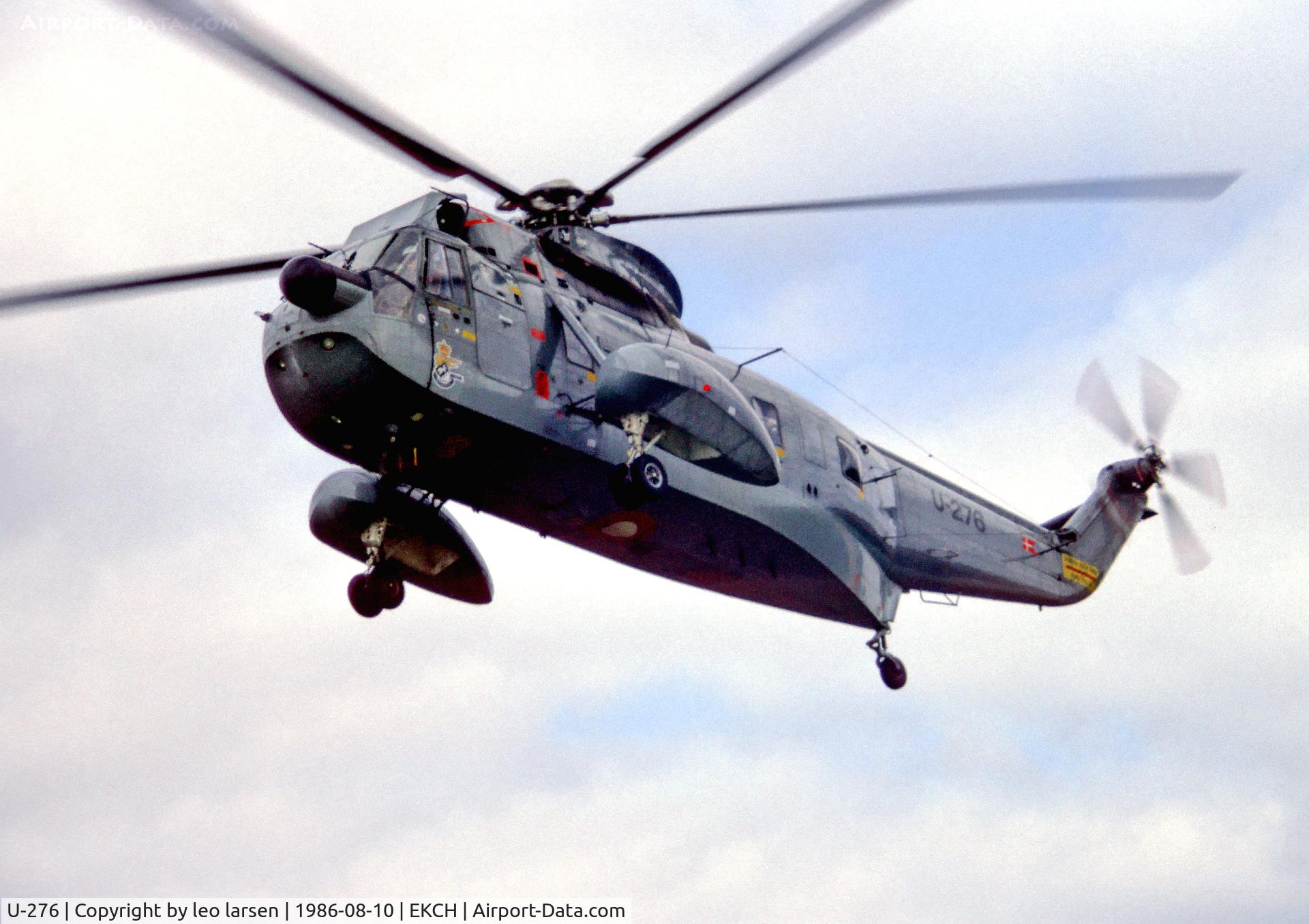 U-276, Sikorsky S-61A C/N 61276, Copenhagen Kastrup 10.8.86