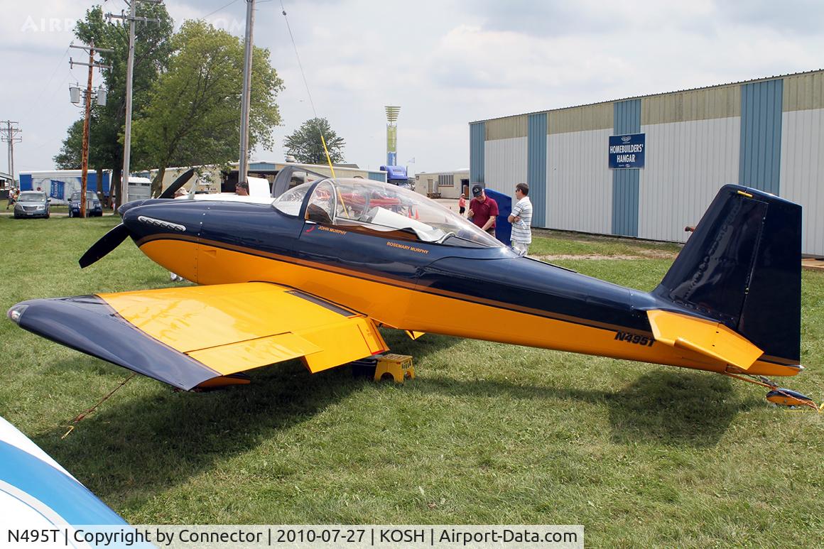 N495T, Vans RV-8 C/N 81805, EAA Airventure 2010.