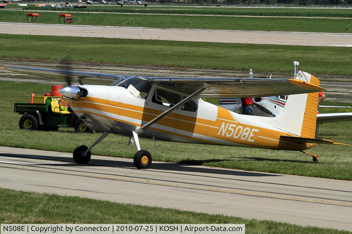 N508E, 1958 Cessna 180B C/N 50400, EAA Airventure 2010.