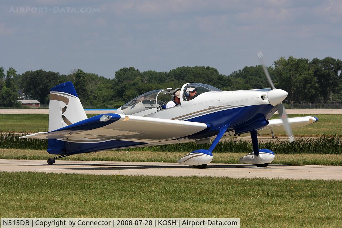 N515DB, 2004 Vans RV-6 C/N 60413, EAA Airventure 2008.