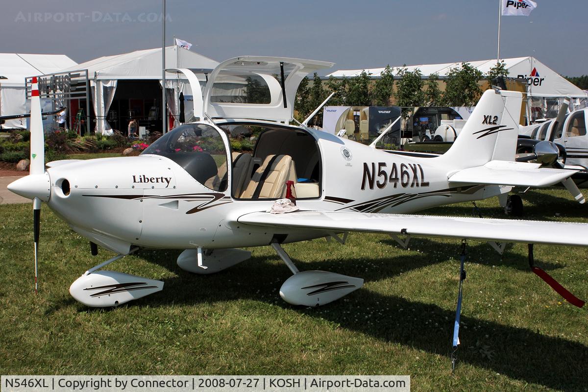 N546XL, 2006 Liberty XL-2 C/N 0036, EAA Airventure 2008.