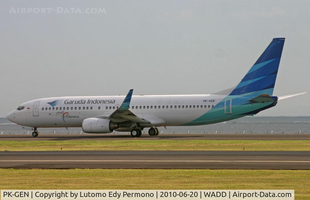 PK-GEN, 2001 Boeing 737-8AS C/N 29929, Garuda Indonesia