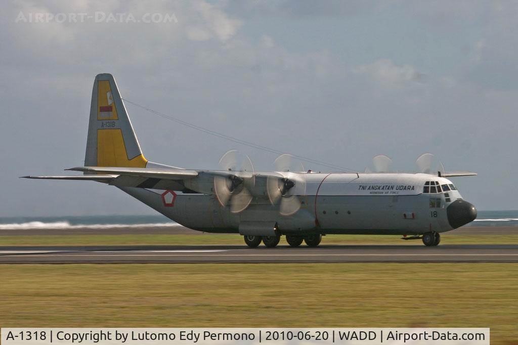 A-1318, Lockheed C-130H Hercules C/N 382-4865, Indonesian Air Force