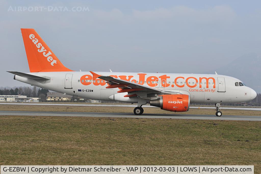 G-EZBW, 2007 Airbus A319-111 C/N 3134, Easyjet Airbus 319