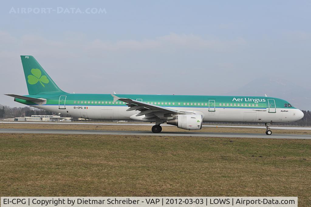 EI-CPG, 1999 Airbus A321-211 C/N 1023, Aer Lingus Airbus 321