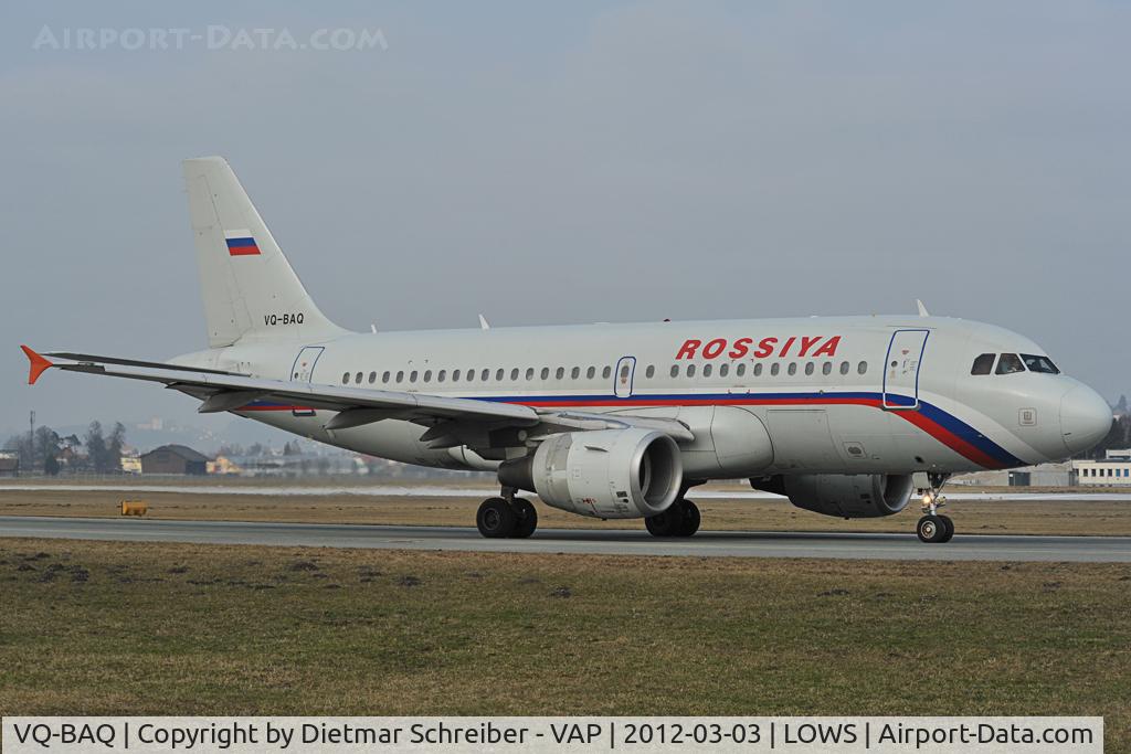 VQ-BAQ, 2001 Airbus A319-111 C/N 1560, Rossija Airbus 319
