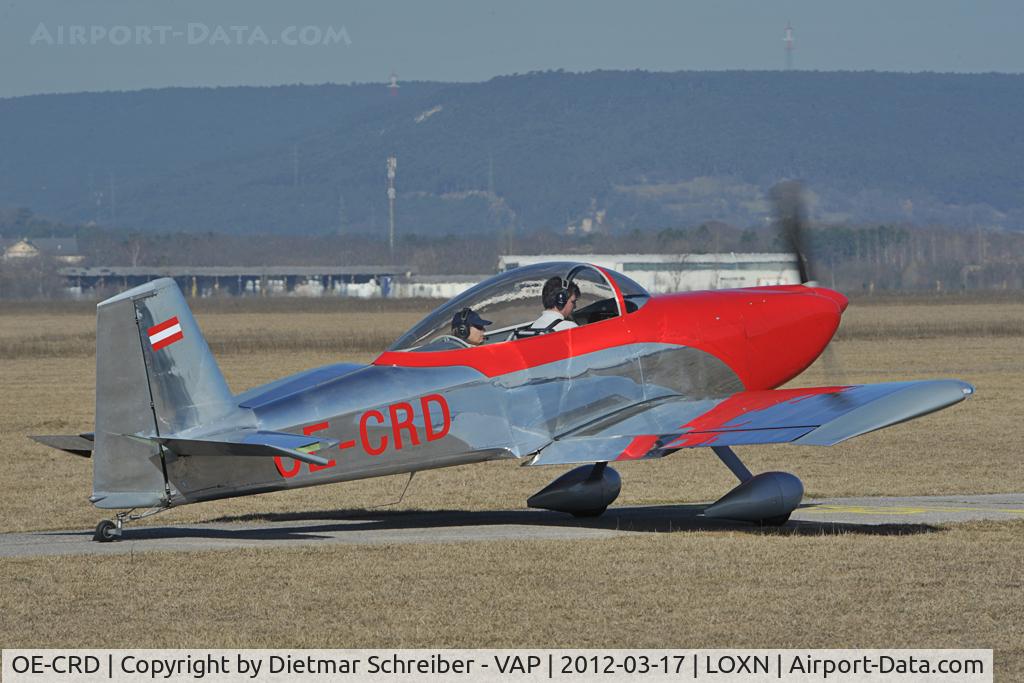 OE-CRD, 2009 Vans RV-8 C/N 81943, Vans RV8