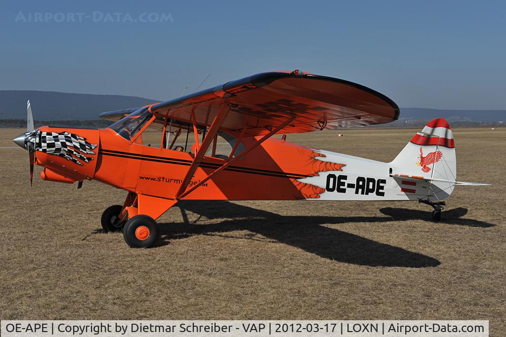 OE-APE, Piper PA-18-150 Super Cub C/N 18-7736, Piper 18