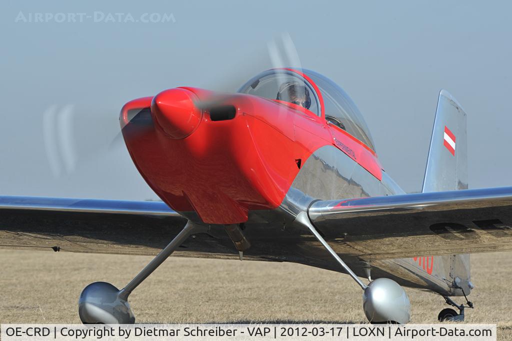 OE-CRD, 2009 Vans RV-8 C/N 81943, Vans RV8