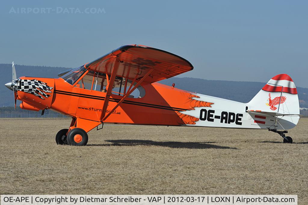 OE-APE, Piper PA-18-150 Super Cub C/N 18-7736, Piper 18
