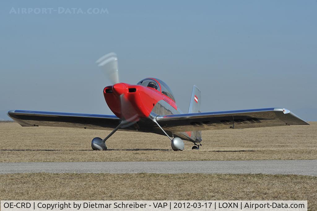 OE-CRD, 2009 Vans RV-8 C/N 81943, Vans RV8