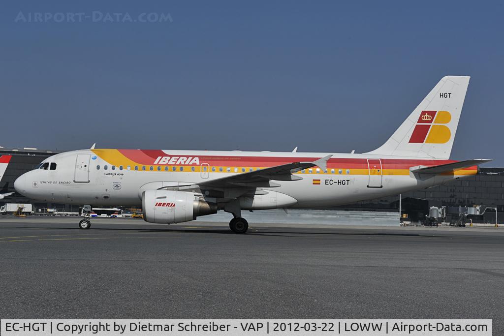 EC-HGT, 2000 Airbus A319-111 C/N 1247, Iberia Airbus 319