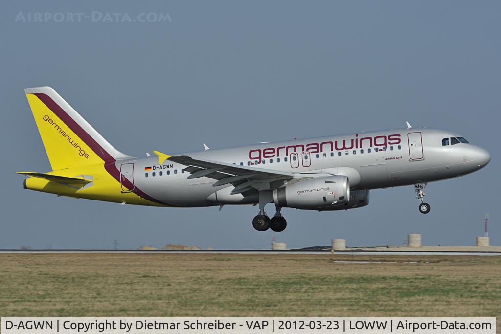 D-AGWN, 2009 Airbus A319-132 C/N 3841, Germanwings Airbus 319