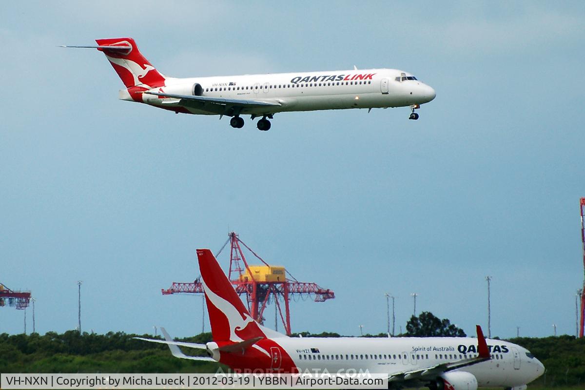 VH-NXN, 2001 Boeing 717-200 C/N 55095, At Brisbane