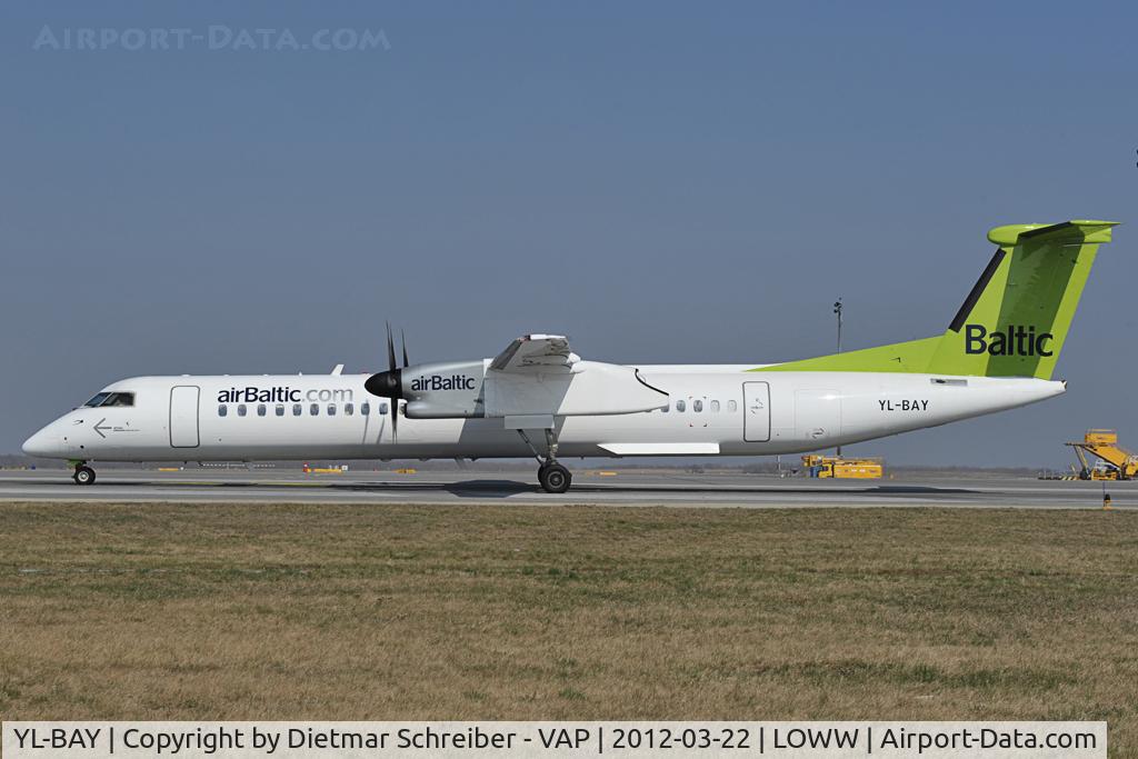 YL-BAY, 2010 De Havilland Canada DHC-8-402Q Dash 8 C/N 4331, Air Baltic Dash 8-400