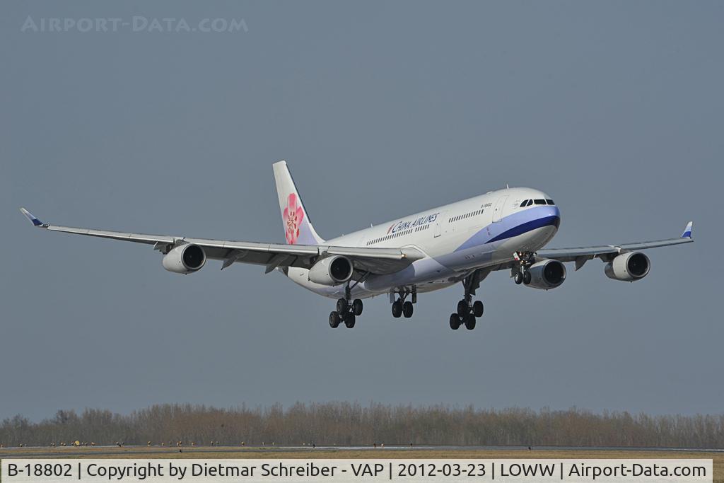 B-18802, 2001 Airbus A340-313X C/N 406, China Airlines Airbus A340-300