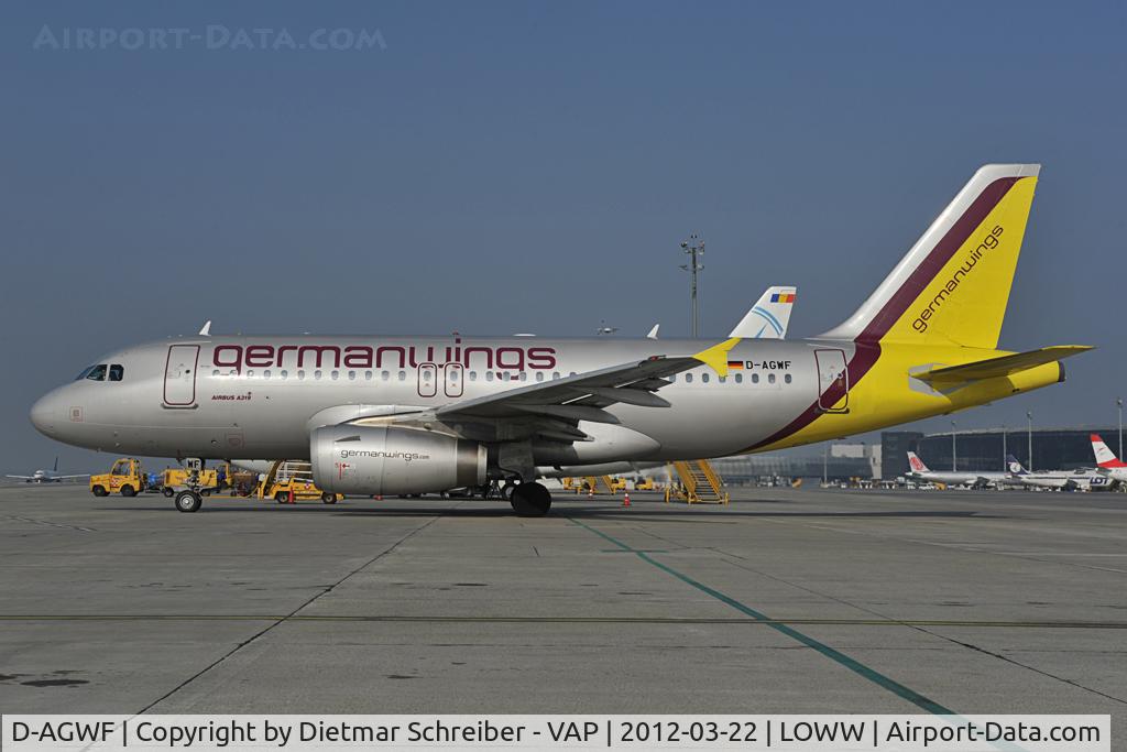 D-AGWF, 2007 Airbus A319-132 C/N 3172, Germanwings Airbus A319