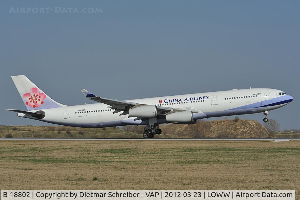 B-18802, 2001 Airbus A340-313X C/N 406, China Airlines Airbus A340-300