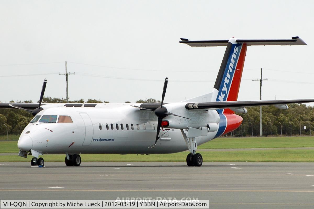 VH-QQN, 1991 De Havilland Canada DHC-8-311 Dash 8 C/N 276, At Brisbane