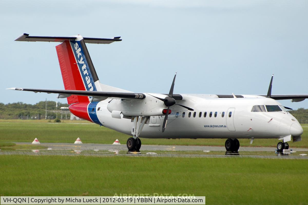 VH-QQN, 1991 De Havilland Canada DHC-8-311 Dash 8 C/N 276, At Brisbane