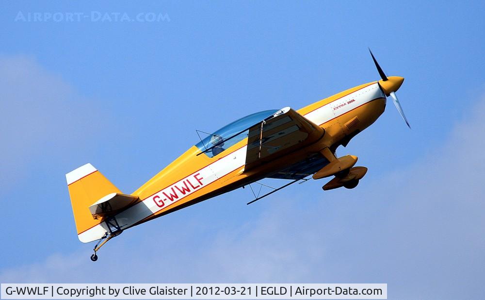 G-WWLF, 1996 Extra EA-300L C/N 020, UP, UP AND AWAY