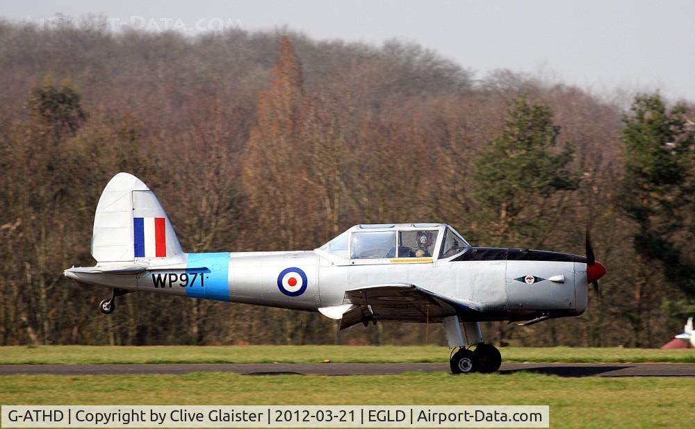 G-ATHD, 1953 De Havilland DHC-1 Chipmunk T.10 C/N C1/0837, Been with the 
