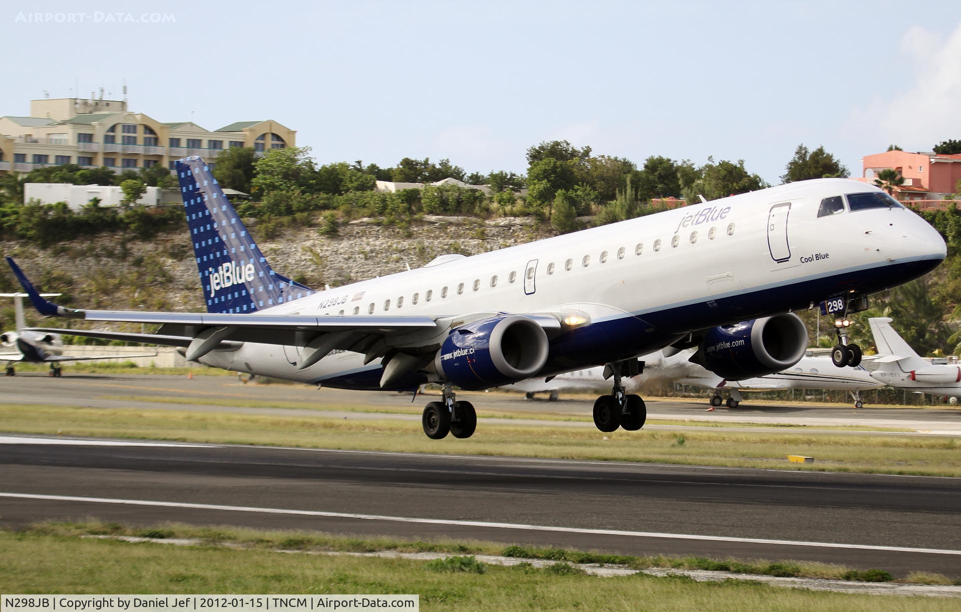 N298JB, 2009 Embraer 190AR (ERJ-190-100IGW) C/N 19000249, N298JB
