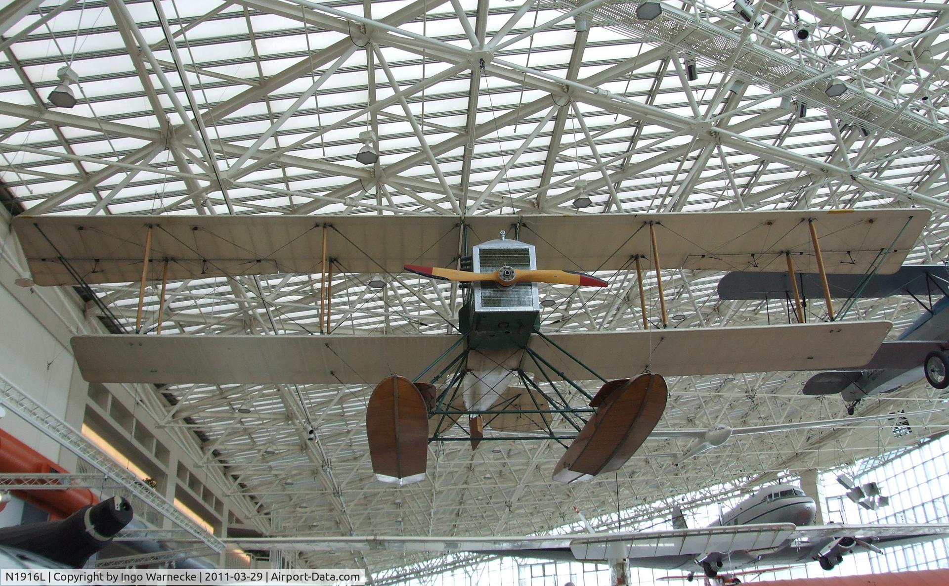 N1916L, 1966 Boeing 1A C/N 1A, Boeing B&W Model 1 replica at the Museum of Flight, Seattle WA