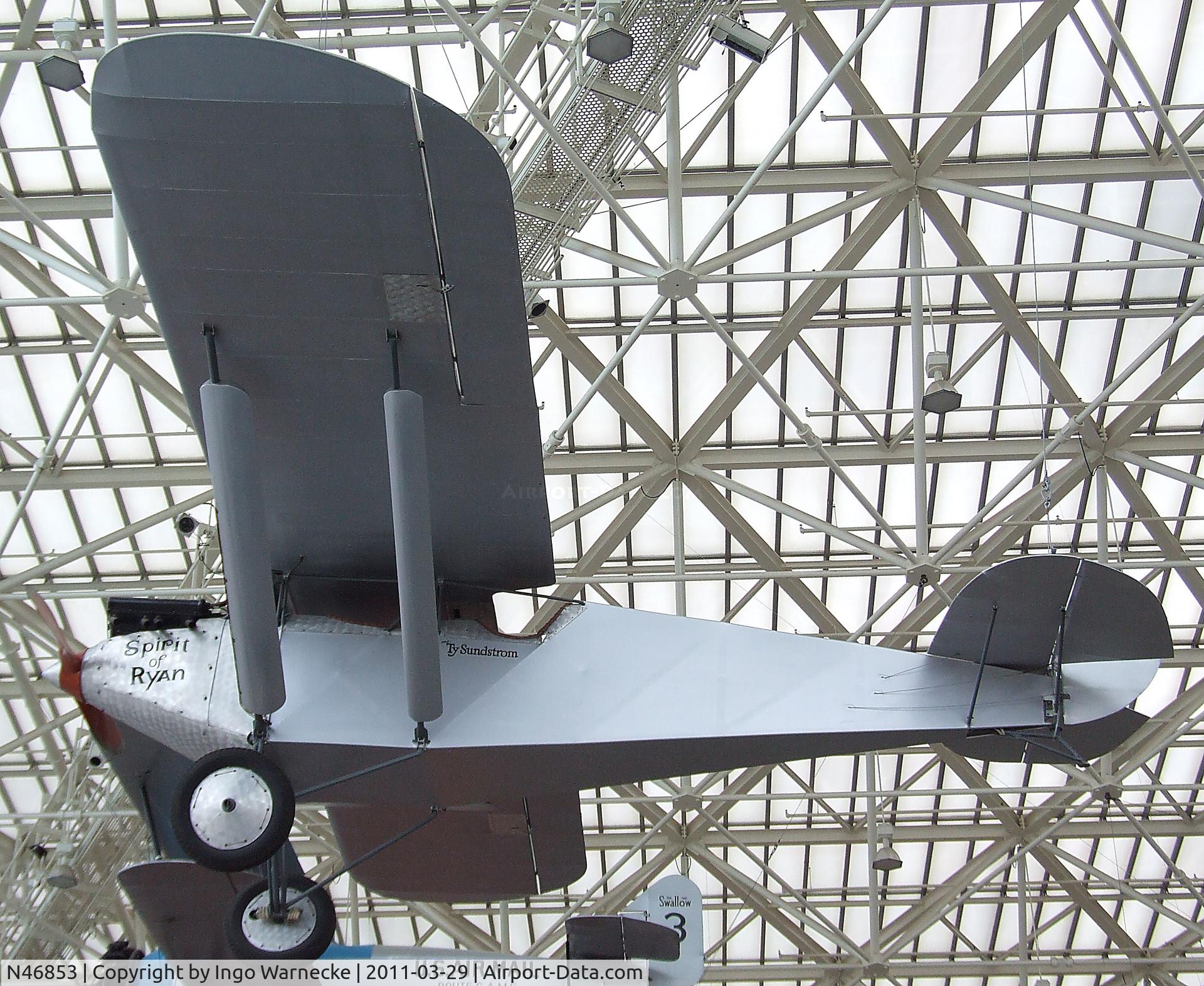 N46853, 1926 Ryan M-1 C/N HN-1, Ryan M-1 at the Museum of Flight, Seattle WA
