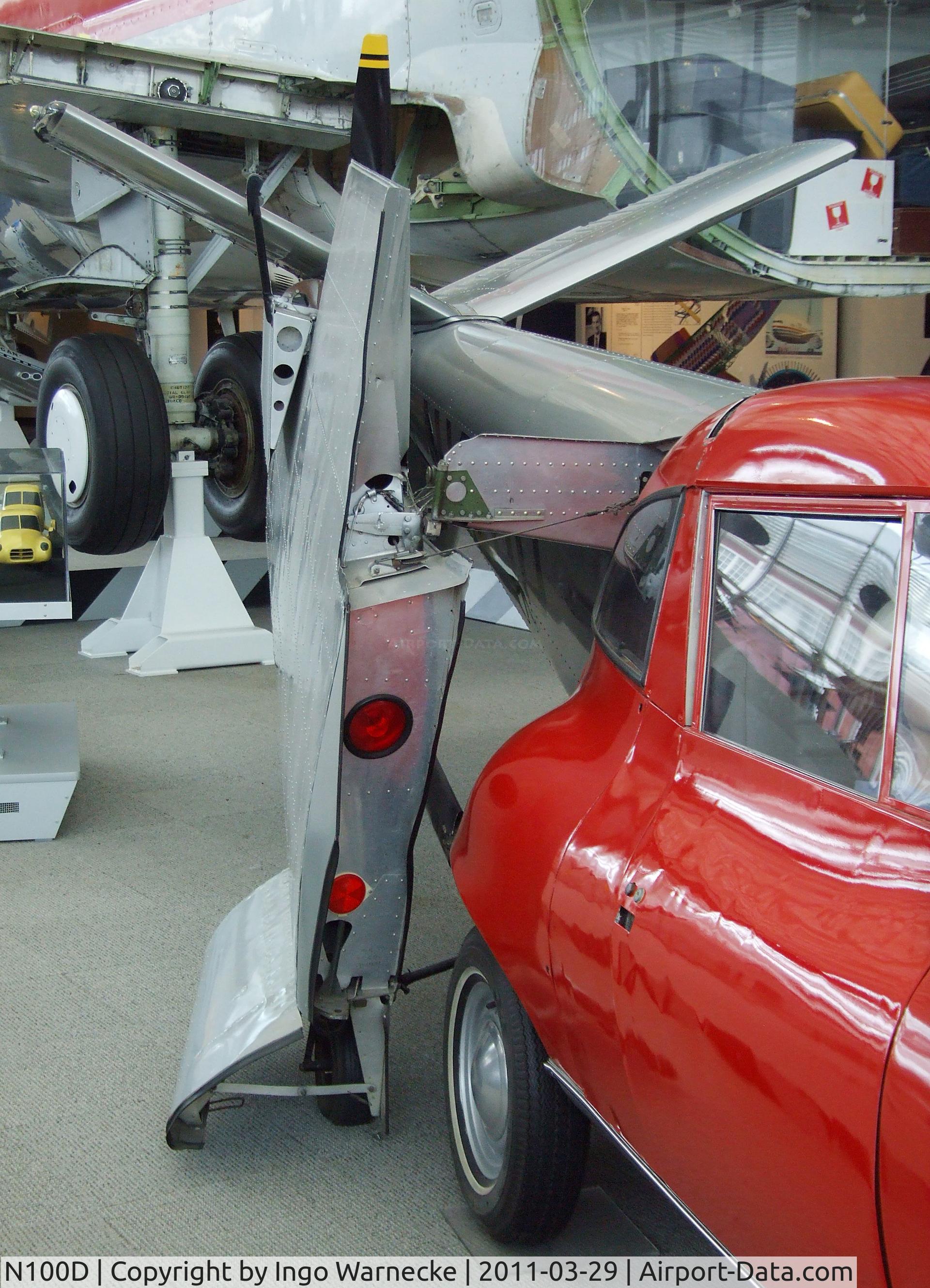 N100D, Taylor Aerocar III C/N 1, Taylor Aerocar III at the Museum of Flight, Seattle WA