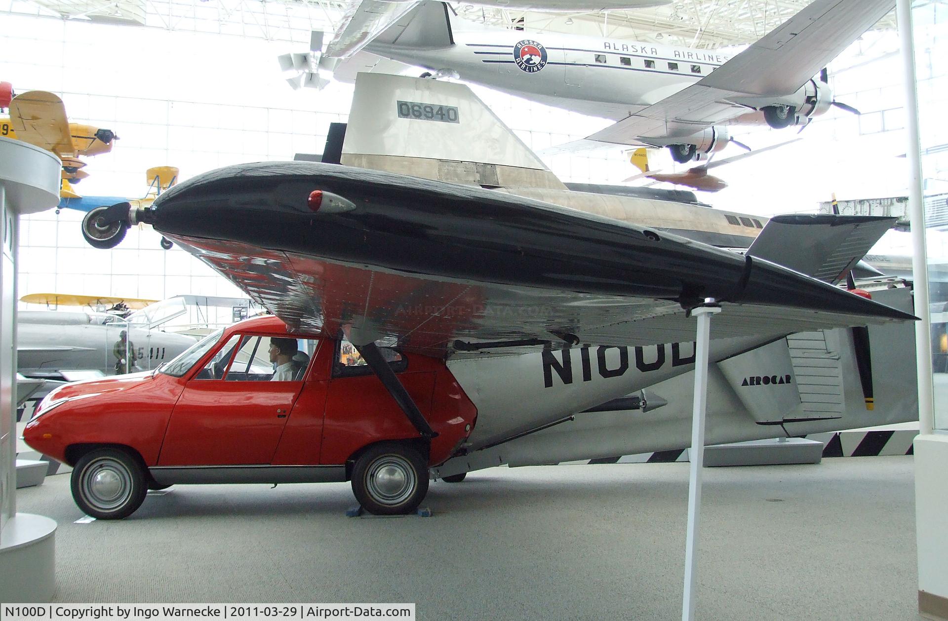 N100D, Taylor Aerocar III C/N 1, Taylor Aerocar III at the Museum of Flight, Seattle WA