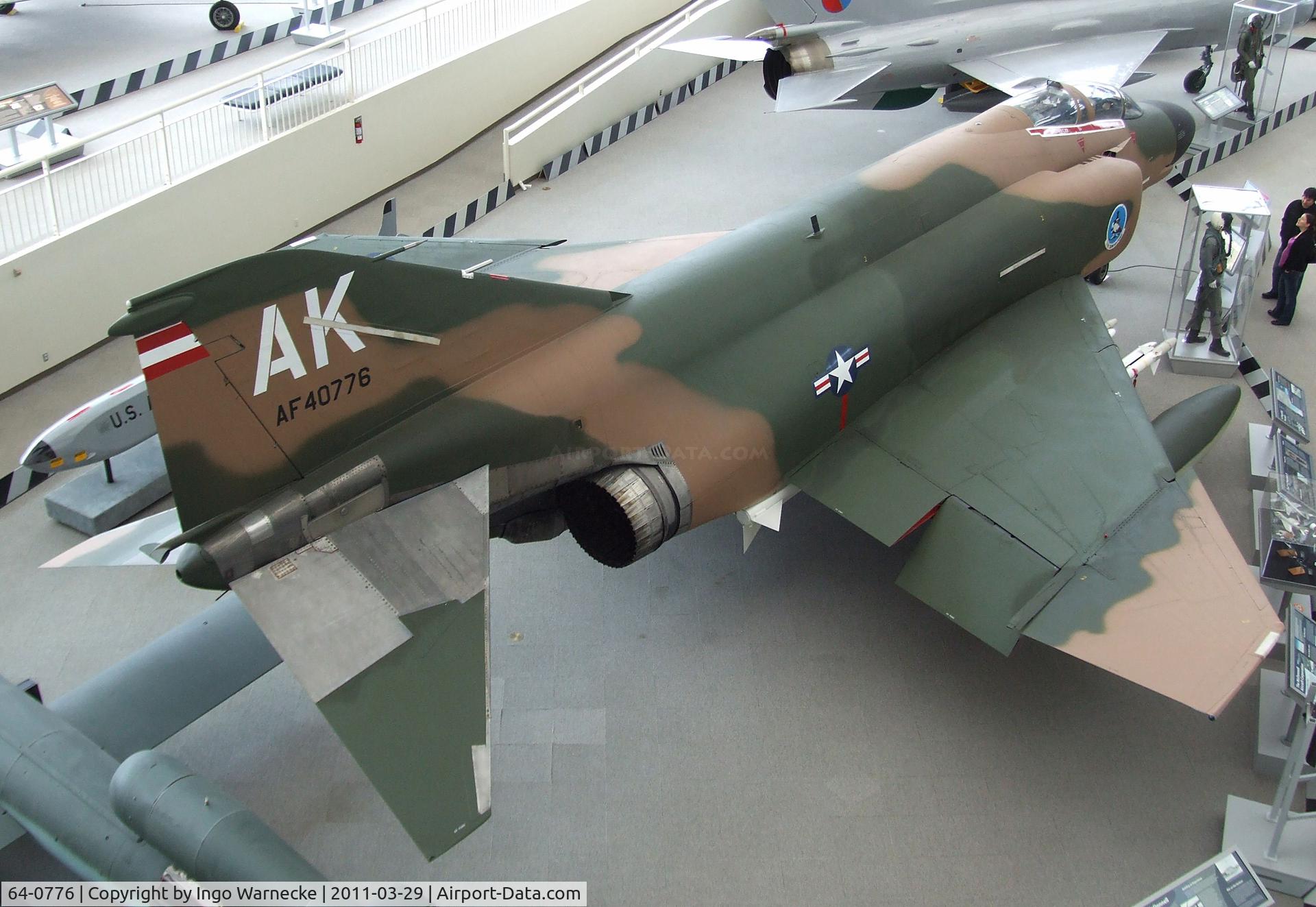 64-0776, 1964 McDonnell F-4C-23-MC Phantom II C/N 1079, McDonnell F-4C Phantom II at the Museum of Flight, Seattle WA
