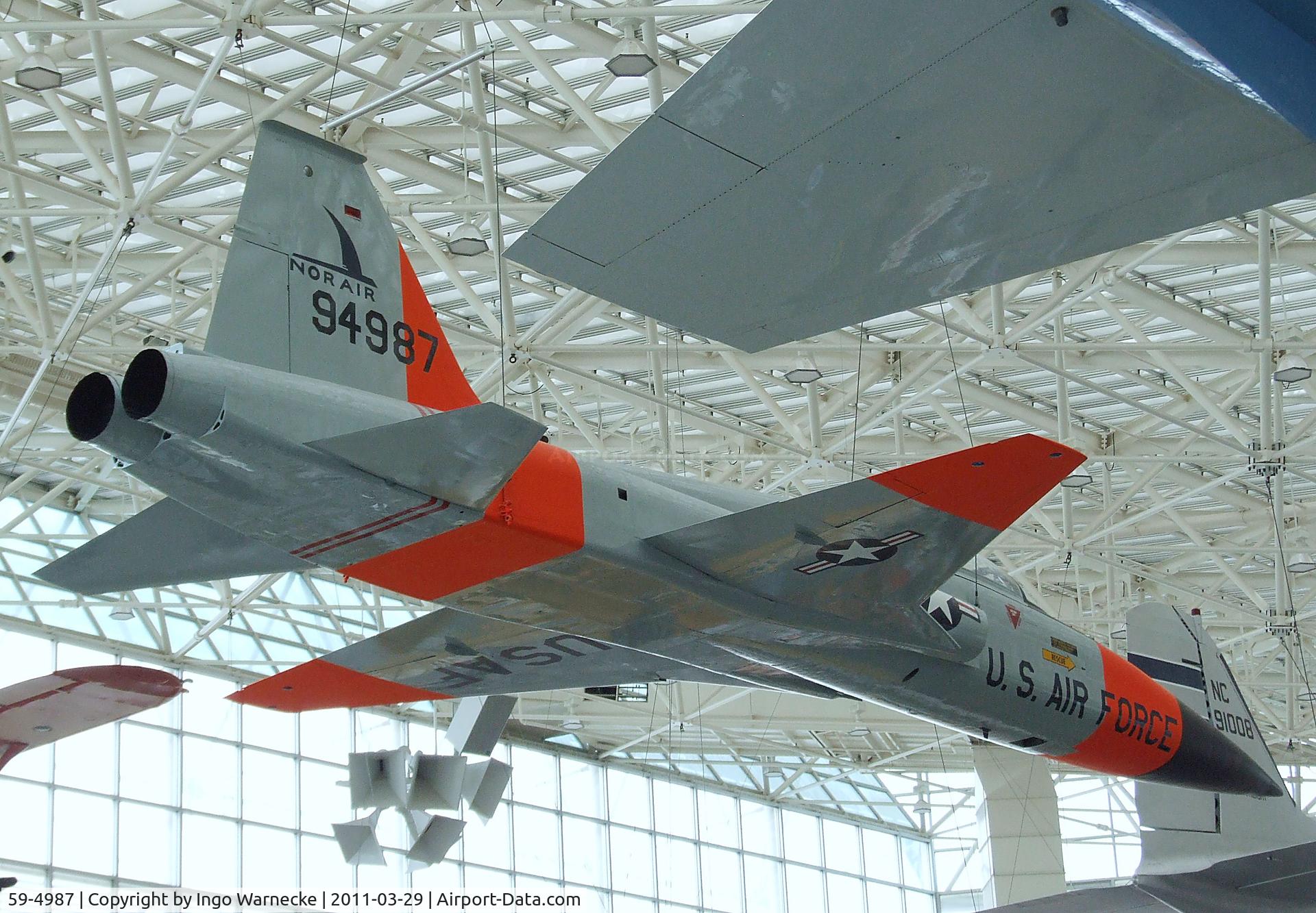59-4987, 1963 Northrop YF-5A-NO Freedom Fighter C/N N.6001, Northrop YF-5A Freedom Fighter at the Museum of Flight, Seattle WA