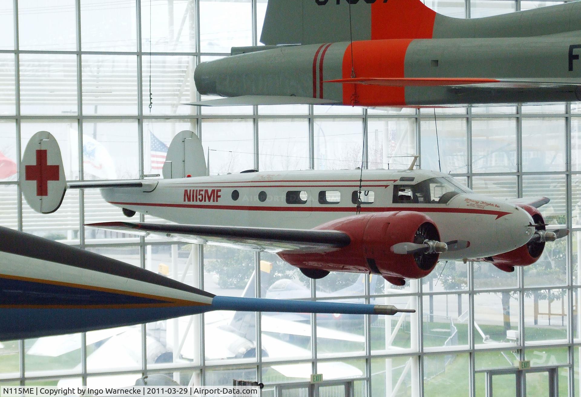 N115ME, 1951 Beech C-45H Expeditor C/N AF-253, Beechcraft C-45H Expeditor at the Museum of Flight, Seattle WA