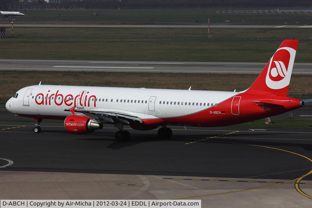 D-ABCH, 2011 Airbus A321-211 C/N 4728, Air Berlin, Airbus A321-211, CN: 4728