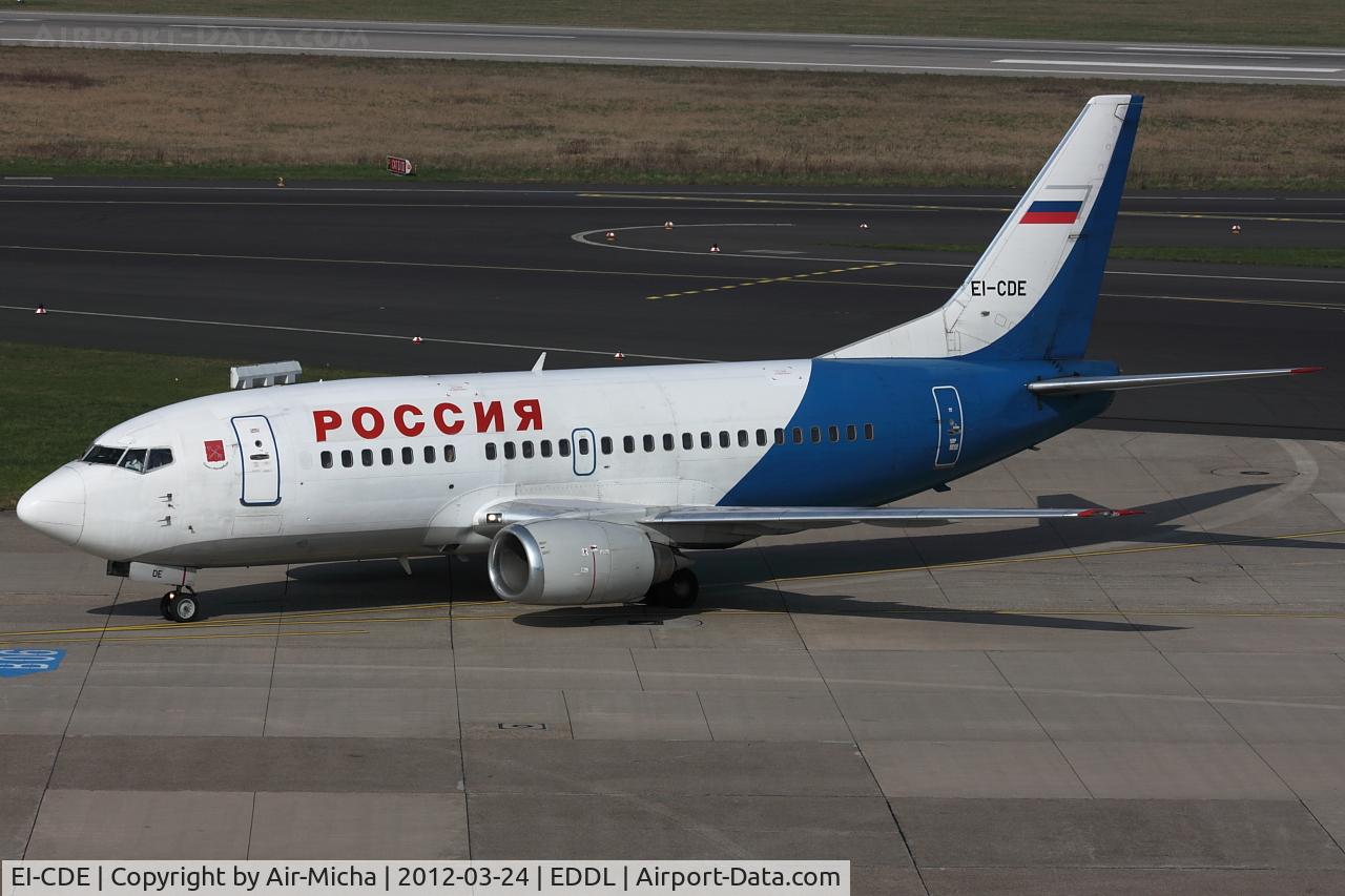 EI-CDE, 1991 Boeing 737-548 C/N 25115, Rossiya, Boeing 737-548, CN: 25115/2050