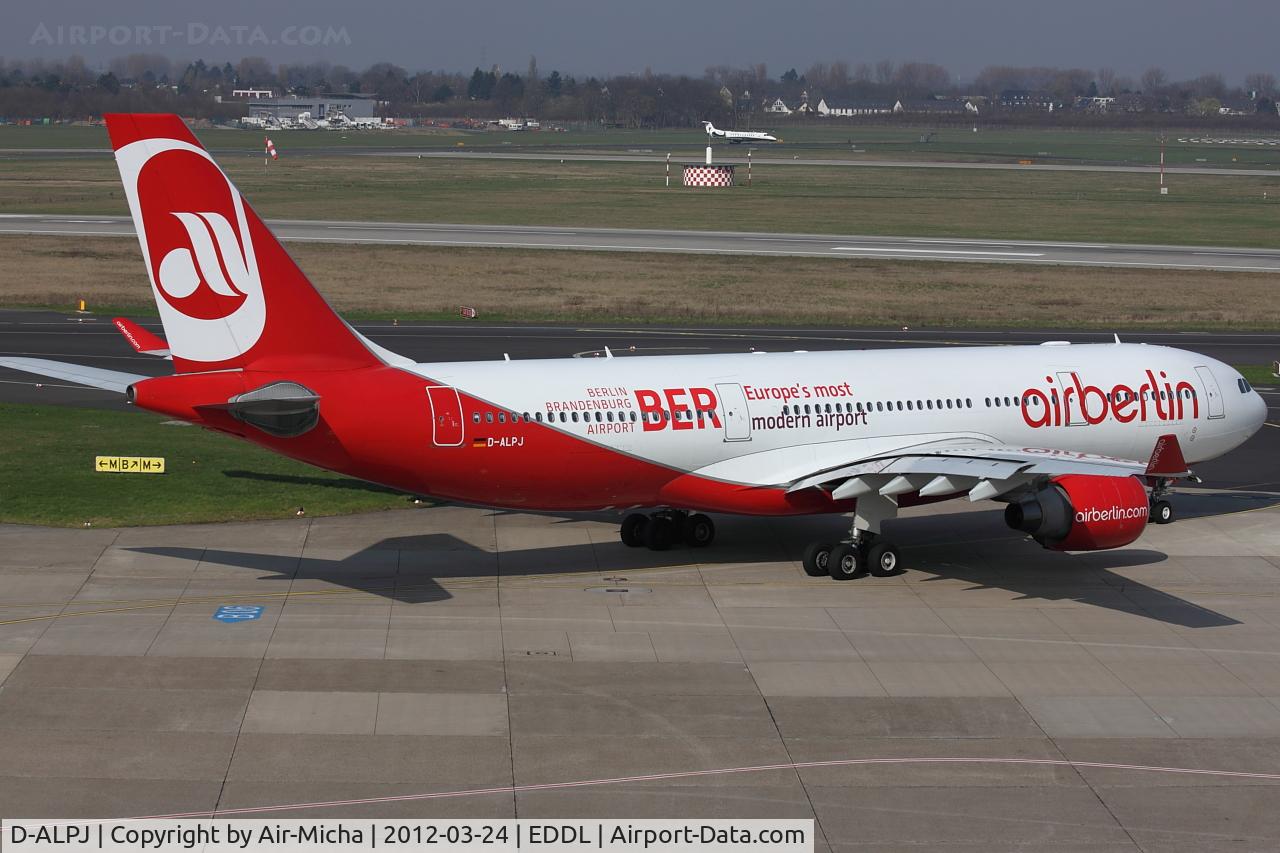 D-ALPJ, 2008 Airbus A330-223 C/N 0911, Air Berlin, Airbus A330-223, CN: 0911