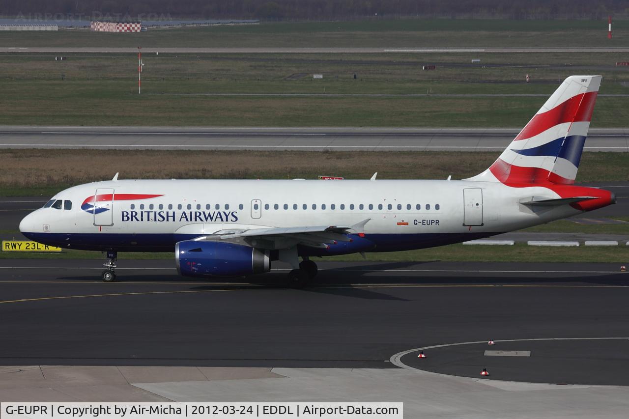 G-EUPR, 2000 Airbus A319-131 C/N 1329, British Airways, Airbus A319-131, CN: 1329