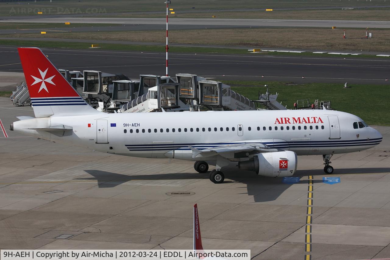 9H-AEH, 2004 Airbus A319-111 C/N 2122, Air Malta, Airbus A319-111, CN: 2122, Aircraft Name: Floriana