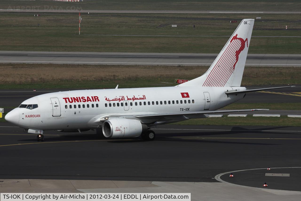 TS-IOK, 1999 Boeing 737-6H3 C/N 29496, Tunisair, Boeing 737-6H3, CN: 29496/0268, Aircraft Name: Kairouan