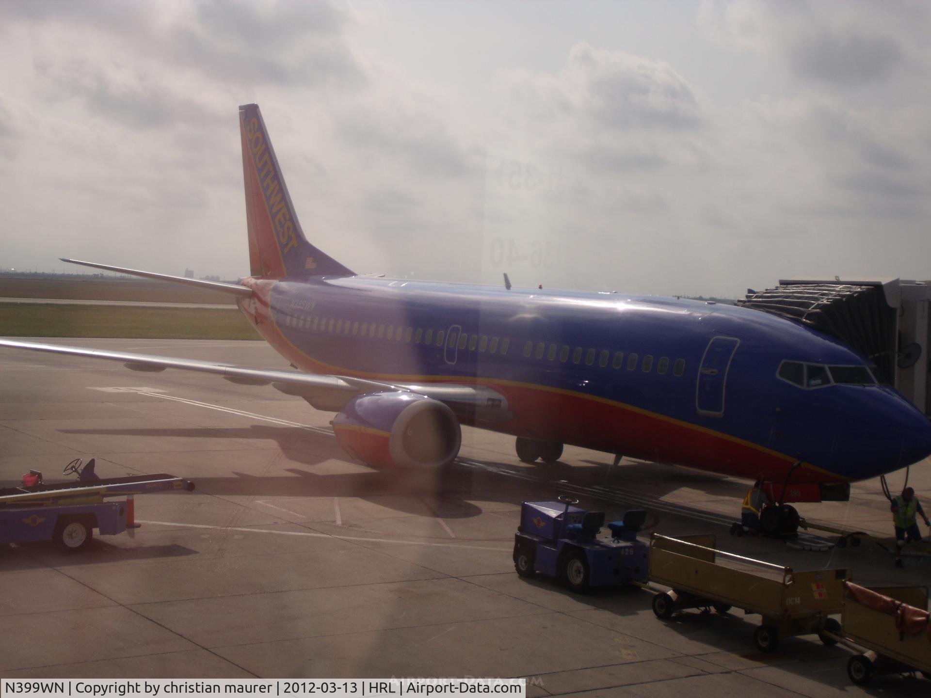 N399WN, 1995 Boeing 737-3H4 C/N 27693, boeing 737