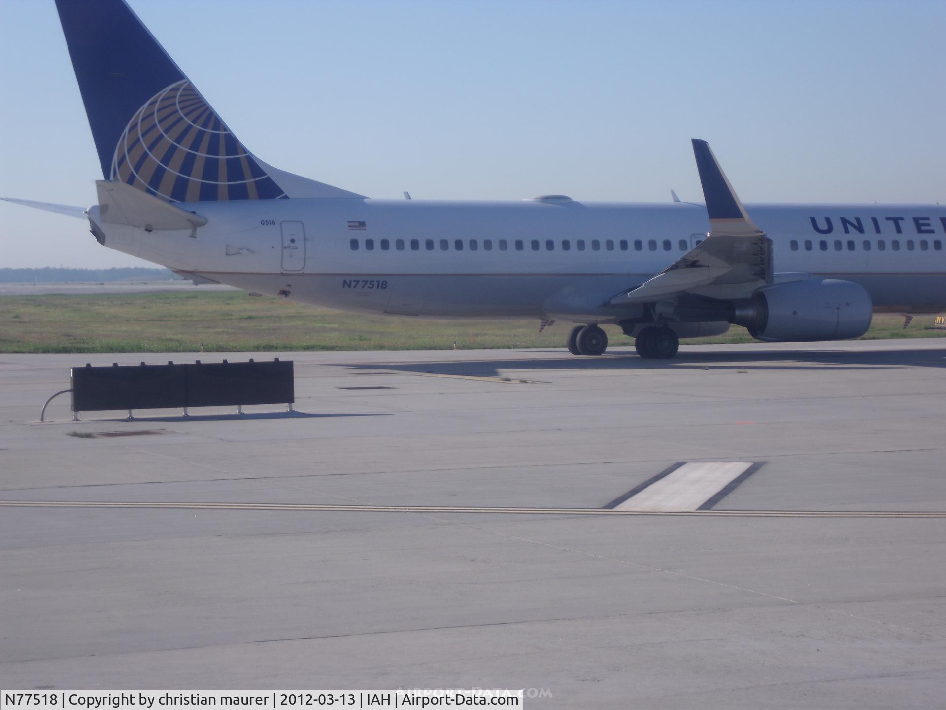 N77518, 2008 Boeing 737-824 C/N 31605, 737-800