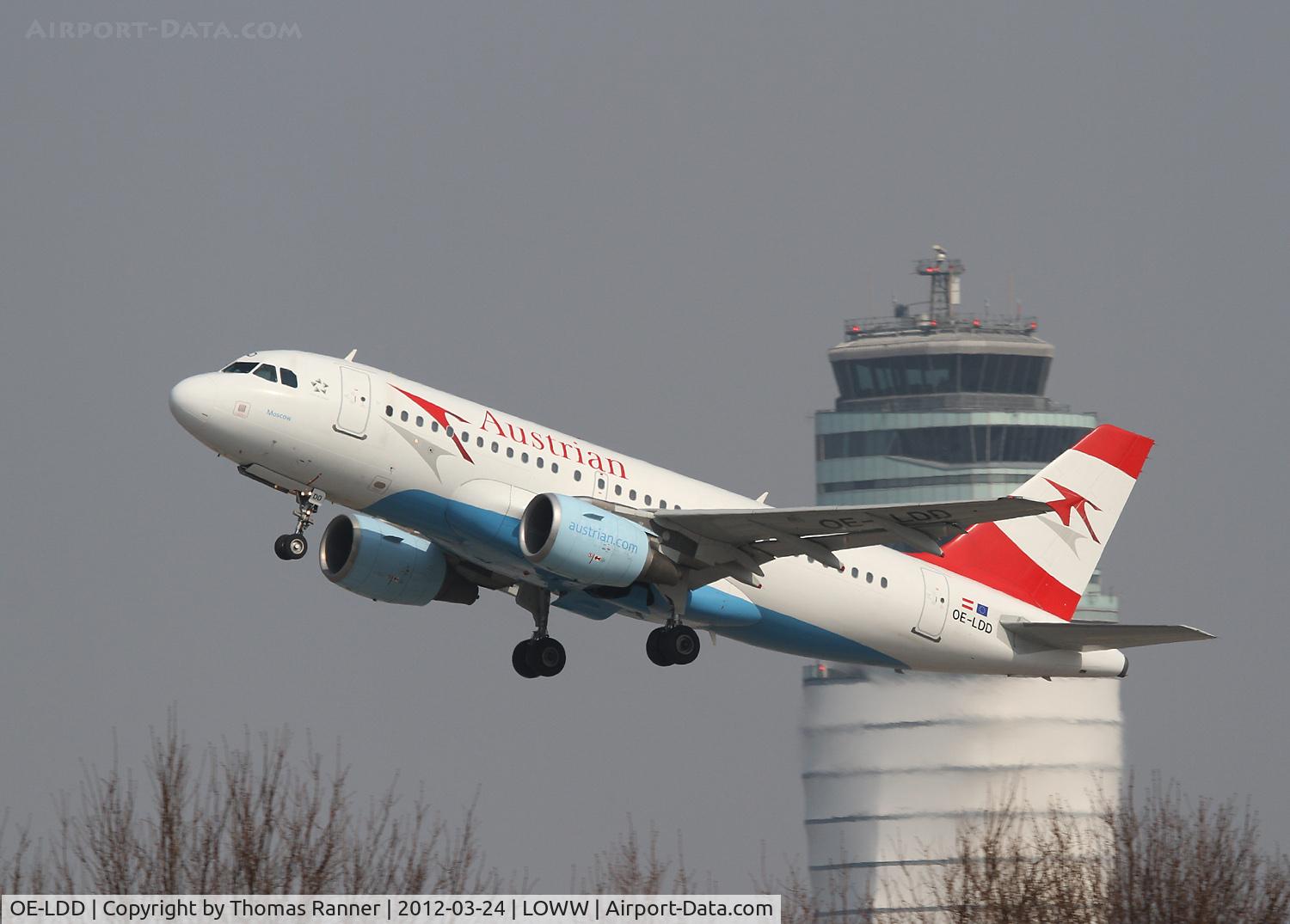 OE-LDD, 2005 Airbus A319-112 C/N 2416, Austrian Airlines Airbus A319