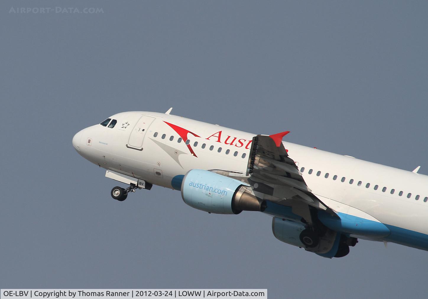OE-LBV, 2000 Airbus A320-214 C/N 1385, Austrian Airlines Airbus A320
